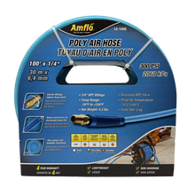Load image into Gallery viewer, Amflo 12-100E Poly Air Hose, 1/4&quot; x 100&#39;, 300PSI - 1/4&quot; NPT