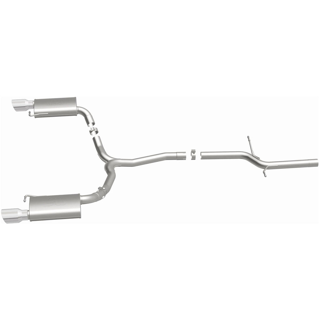 MagnaFlow Exhaust Products 15369 Touring Series Polished Cat-Back System for Select Audi allroad