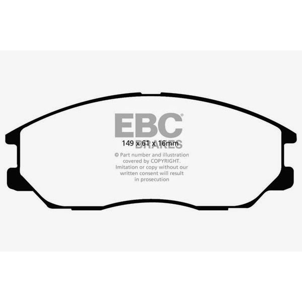 04-05-Hyundai-Xg-350-3.5-Greenstuff-Front-Brake-Pads