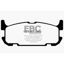Load image into Gallery viewer, 04-05-Mazda-Miata-Mx5-1.8-(Sports-Suspension)-Yellowstuff-Rear-Brake-Pads