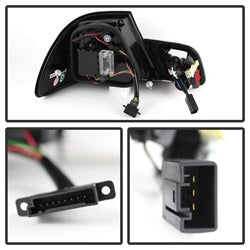 04-06-Bmw-E46-2Dr-(Coupe-Only-No-Conv.)-Lgtbar-Styl-Led-Tail-Lghts-Blk-Alt-Yd-Be4604-Lbled-Bk