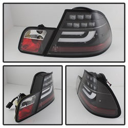 04-06-Bmw-E46-2Dr-(Coupe-Only-No-Conv.)-Lgtbar-Styl-Led-Tail-Lghts-Blk-Alt-Yd-Be4604-Lbled-Bk
