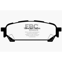 Load image into Gallery viewer, 04-06-Saab-9-2X-2.0-Turbo-Yellowstuff-Rear-Brake-Pads
