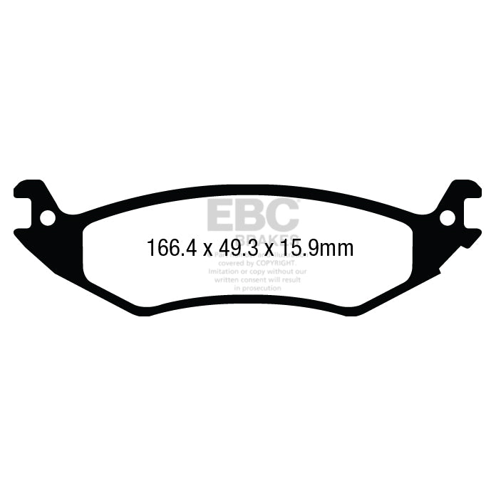 04-07-Ford-Econoline-E150-4.6-Greenstuff-Rear-Brake-Pads