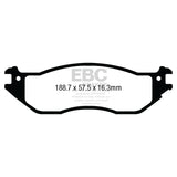 EBC DP43002R Yellowstuff Street And Track Brake Pads