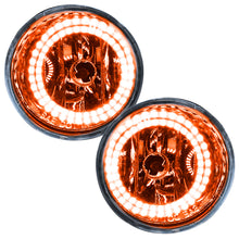 Load image into Gallery viewer, 04-07-Nissan-Armada-Pre-Assembled-Led-Halo-Fog-Lights--Amber