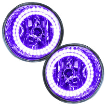 Load image into Gallery viewer, 04-07-Nissan-Armada-Pre-Assembled-Led-Halo-Fog-Lights--UvPurple