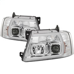 04-08-Ford-F-150-Light-Bar-Projector-Headlights---Chrome-(Pro-Yd-Ff15004v2-Lb-C)