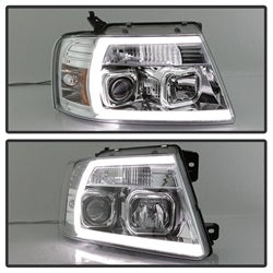 04-08-Ford-F-150-Light-Bar-Projector-Headlights---Chrome-(Pro-Yd-Ff15004v2-Lb-C)