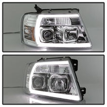 Load image into Gallery viewer, 04-08-Ford-F-150-Light-Bar-Projector-Headlights---Chrome-(Pro-Yd-Ff15004v2-Lb-C)