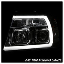 Load image into Gallery viewer, 04-08-Ford-F-150-Light-Bar-Projector-Headlights---Chrome-(Pro-Yd-Ff15004v2-Lb-C)