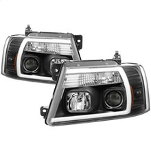Load image into Gallery viewer, 04-08-Ford-F-150-Projector-Headlights---Light-Bar-Drl---Black-Pro-Yd-Ff15004v2-Lb-Bk