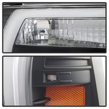 Load image into Gallery viewer, 04-08-Ford-F-150-Projector-Headlights---Light-Bar-Drl---Black-Pro-Yd-Ff15004v2-Lb-Bk