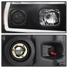 Load image into Gallery viewer, 04-08-Ford-F-150-Projector-Headlights---Light-Bar-Drl---Black-Pro-Yd-Ff15004v2-Lb-Bk