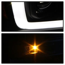 Load image into Gallery viewer, 04-08-Ford-F-150-Projector-Headlights---Light-Bar-Drl---Black-Pro-Yd-Ff15004v2-Lb-Bk