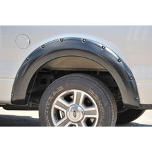 Load image into Gallery viewer, 04-08-Ford-F-150-(No-Stepside)-Rx-Rivet-Style-Smooth-Elite-Series-Fender-Flares---Black-(2-Pc.)