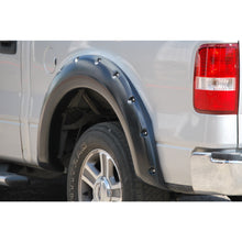 Load image into Gallery viewer, 04-08-Ford-F-150-(No-Stepside)-Rx-Rivet-Style-Smooth-Elite-Series-Fender-Flares---Black-(2-Pc.)