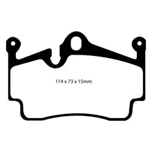 Load image into Gallery viewer, 04-08-Porsche-Boxster-(Cast-Iron-Rotors-Only)-2.7-Redstuff-Rear-Brake-Pads