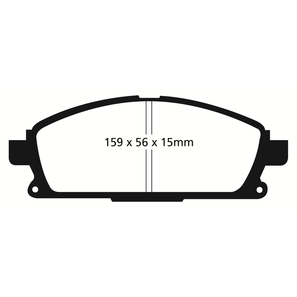 04-09-Nissan-Quest-3.5-Greenstuff-Front-Brake-Pads