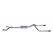Load image into Gallery viewer, 04-09-Nissan-Titan-Le-5.6L-2.5In-Cat-Back-Dual-Split-Exhaust---Black-Elite