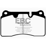 EBC DP31908C Redstuff Ceramic Low Dust Brake Pads