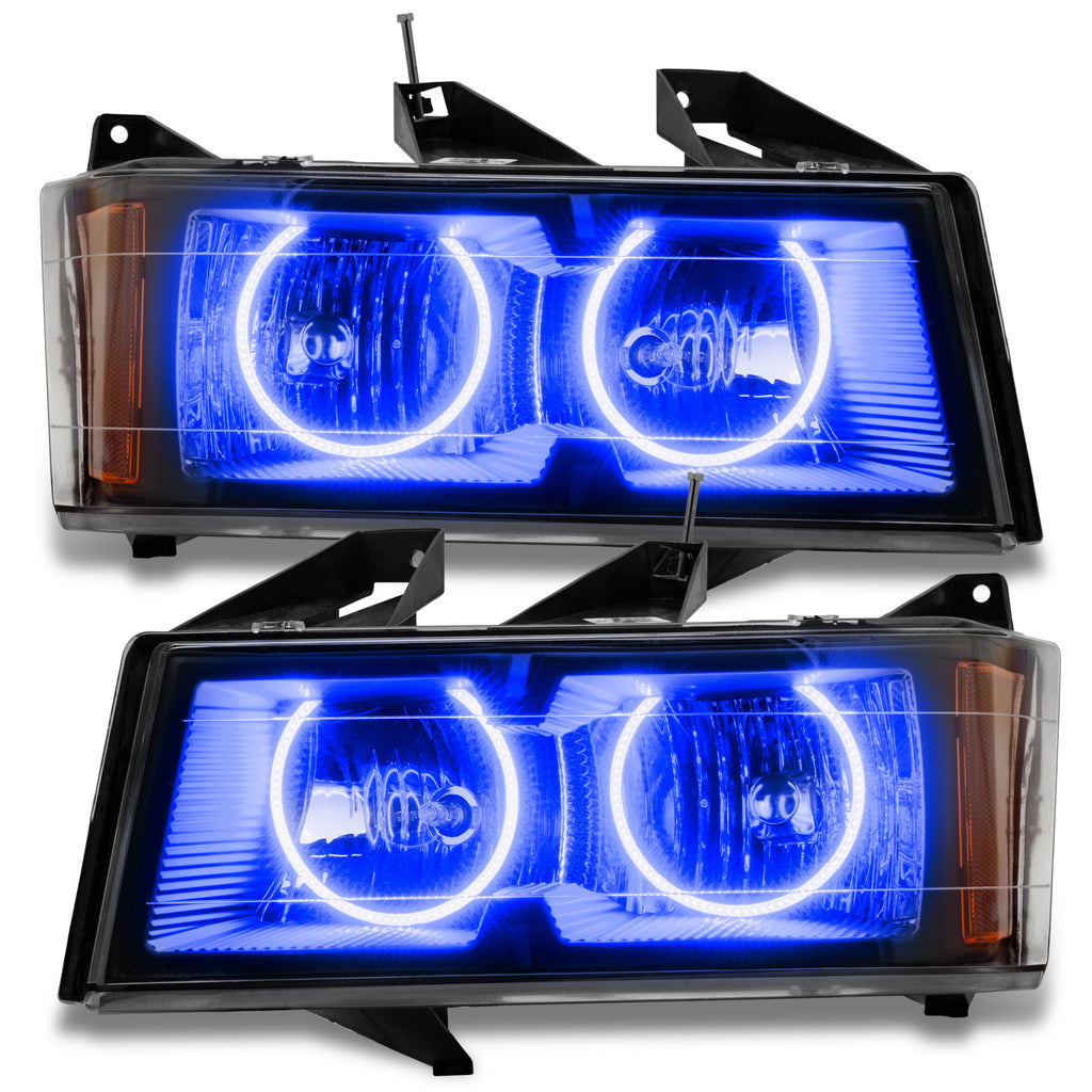 04-12-Chevrolet-Colorado-Pre-Assembled-Led-Halo-Headlights--Blue