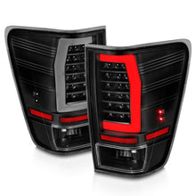 Load image into Gallery viewer, 04-15-Nissan-Titan-Full-Led-Tailights-Black-Housing-Clear-Lens