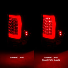 Load image into Gallery viewer, 04-15-Nissan-Titan-Full-Led-Tailights-Chrome-Housing-RedClear-Lens