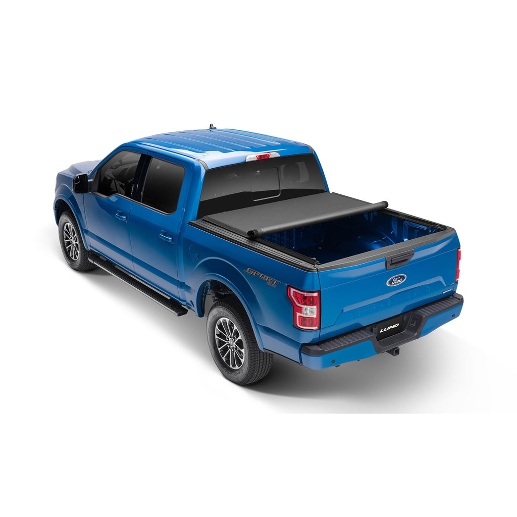 04-18-Ford-F-150-(8Ft.-Bed)-Genesis-Elite-Roll-Up-Tonneau-Cover---Black