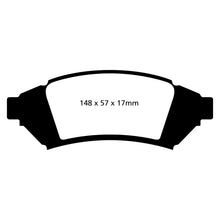 Load image into Gallery viewer, 04-Pontiac-Grand-Prix-3.8-Yellowstuff-Front-Brake-Pads