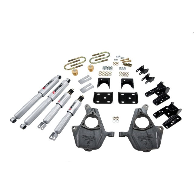 0406-Gm-Sierra-Denali-(Crew-Cab-4Dr)-2-F4-Or-5-R-W-Sp-Shocks-Lowering-Kit