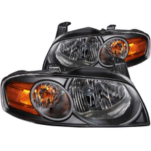 Load image into Gallery viewer, 0406-Nissan-Sentra-Black-Amber-Headlights