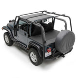 Smittybilt 76715 SRC Roof Rack - 300 Lb Rating - Black Textured
