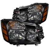 ANZO 111069 Crystal Headlight Set