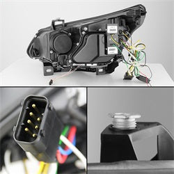 0407-Bmw-E60-5Series-Projector-Headlightshalogen-Model-Only-(-Not-Compatible
