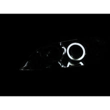 Load image into Gallery viewer, 0407-Mazda-3-4Dr-Headlights-Chrome-Clear-Projector-With-Halos-DrivePass