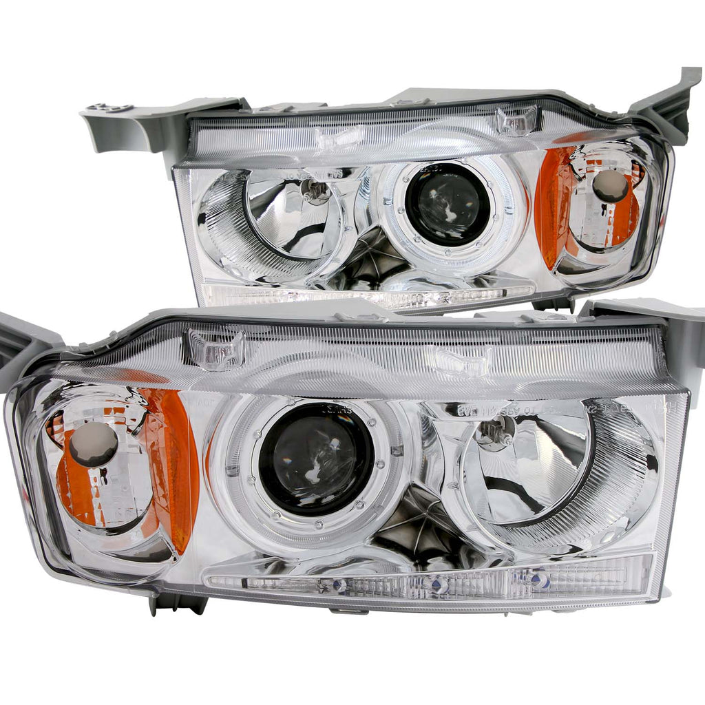 0407-Scion-Xb-G2-Projector-Halo-Chrome-Clear-Headlights