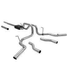 Load image into Gallery viewer, 0408-Ford-F150-4.6L5.4L-2.50In-Outlets-Super-40-Series-Muffler-3.00In-Logo-Embossed-Ss-Tips