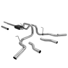 Load image into Gallery viewer, 0408-Ford-F150-4.6L5.4L-2.50In-Outlets-Super-40-Series-Muffler-3.00In-Logo-Embossed-Ss-Tips