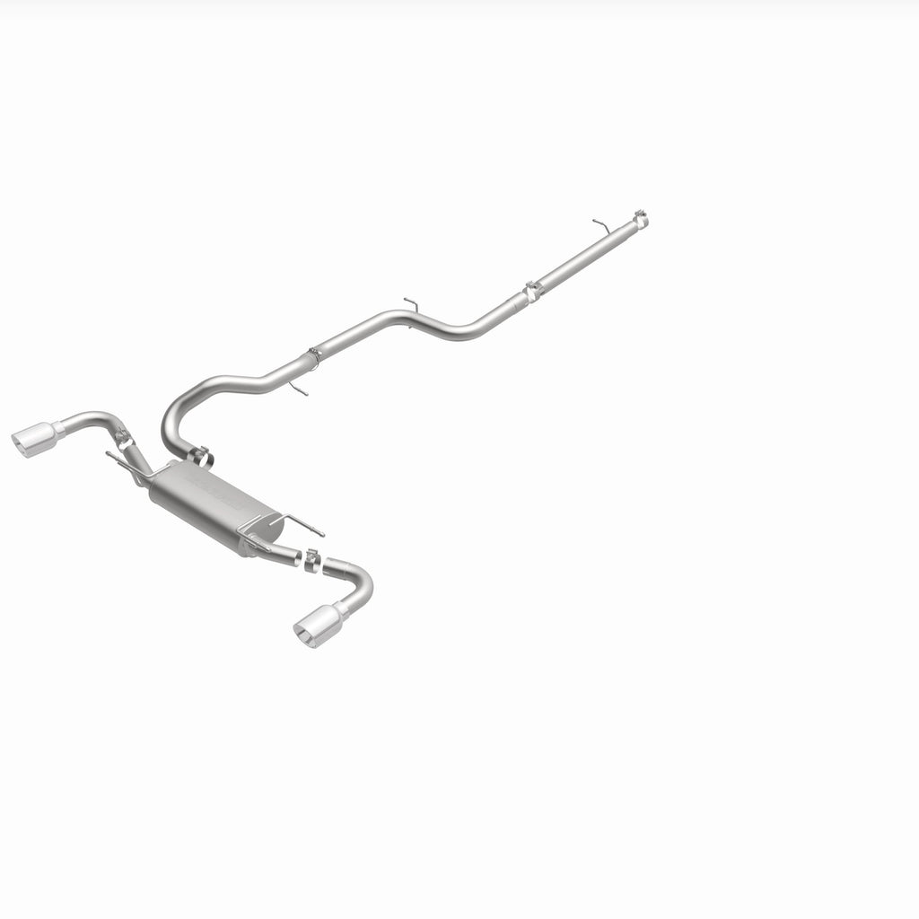 MagnaFlow Exhaust Products 15146 Street Series Polished Cat-Back System for Select Mazda 3