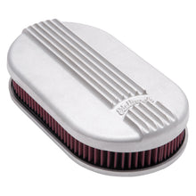 Load image into Gallery viewer, Edelbrock 41159 Classic Series Satin Small Oval Cast Air Cleaner for Single 4-bbl Carb