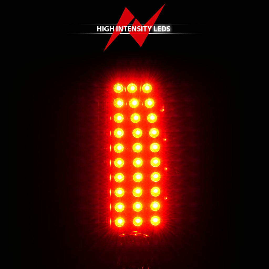 0412-ColoradoCanyon-Led-Tail-Lights-Black-Housing-Clear-Lens
