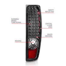 Load image into Gallery viewer, 0412-ColoradoCanyon-Led-Tail-Lights-Black-Housing-Clear-Lens