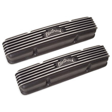 Load image into Gallery viewer, Edelbrock 41453 Classic Series Valve Cover for Chevy 262-400 V8 1959-86 for Select Buick Century, Buick LeSabre, Buick Regal, Buick Skylark, Chevrolet Bel Air, Chevrolet Biscayne, Chevrolet Blazer, Chevrolet Brookwood, Chevrolet C10, Chevrolet C10