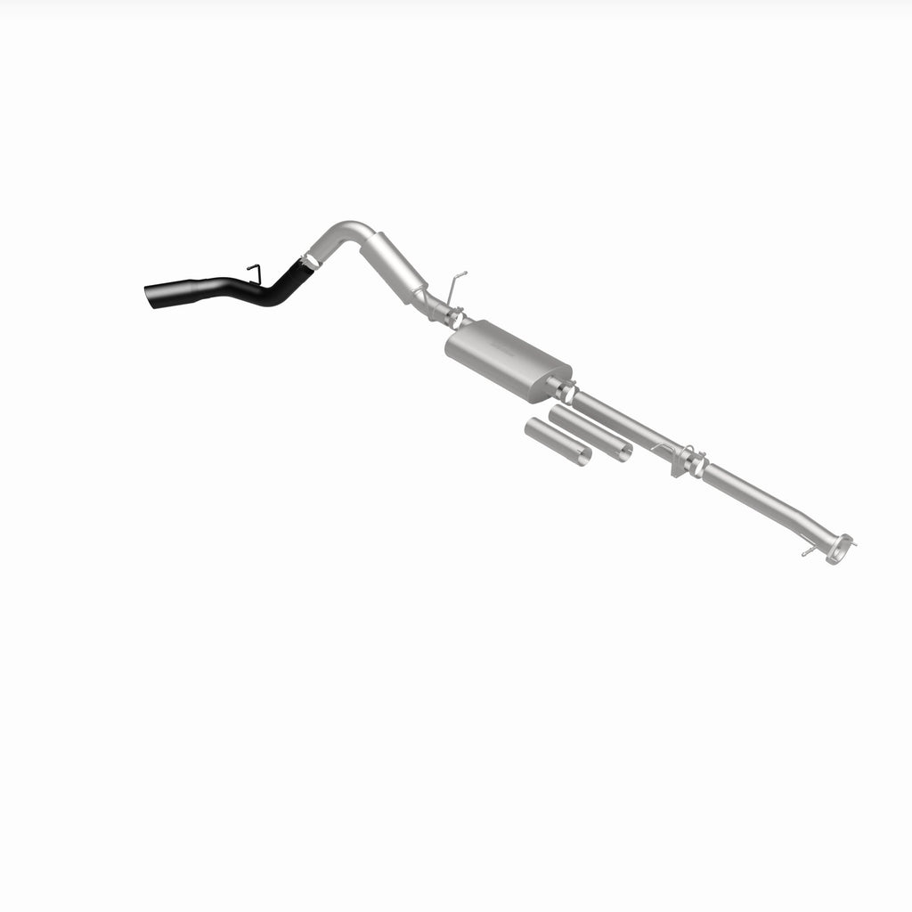 MagnaFlow Exhaust Products 19376 Street Series Black Coated Cat-Back System for Select Chevrolet Silverado HD, Chevrolet Silverado HD, GMC Sierra HD, GMC Sierra HD