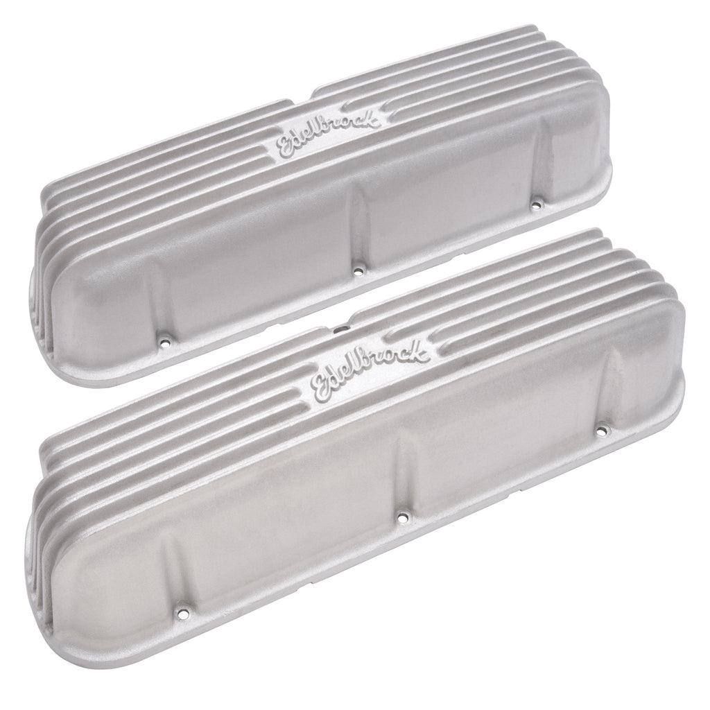 Edelbrock 41609 Classic Series Valve Cover for Ford 221Ã¢â‚¬â€œ351W V8 1962-95 for Select Ford 300, Ford Bronco, Ford Country Sedan, Ford Country Squire, Ford Custom, Ford Custom 500, Ford E-100 Econoline, Ford E-100 Econoline Club Wagon, Ford E-150