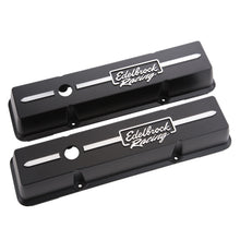 Load image into Gallery viewer, Edelbrock 41633 Racing Series Valve Covers forChevy 262-400 V8 1959-86.