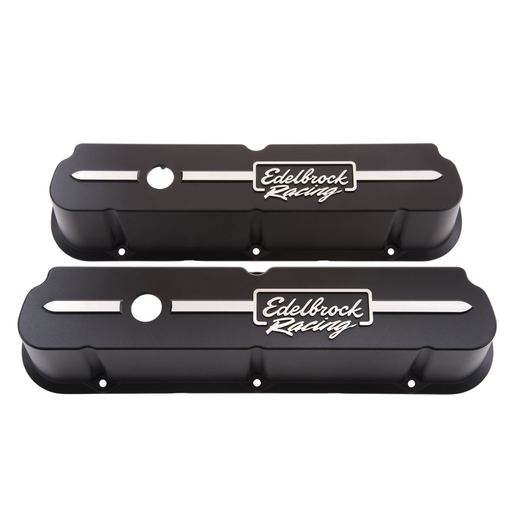 Edelbrock 41653 Racing Series Valve Covers for Ford 289/302/351W (except Boss).