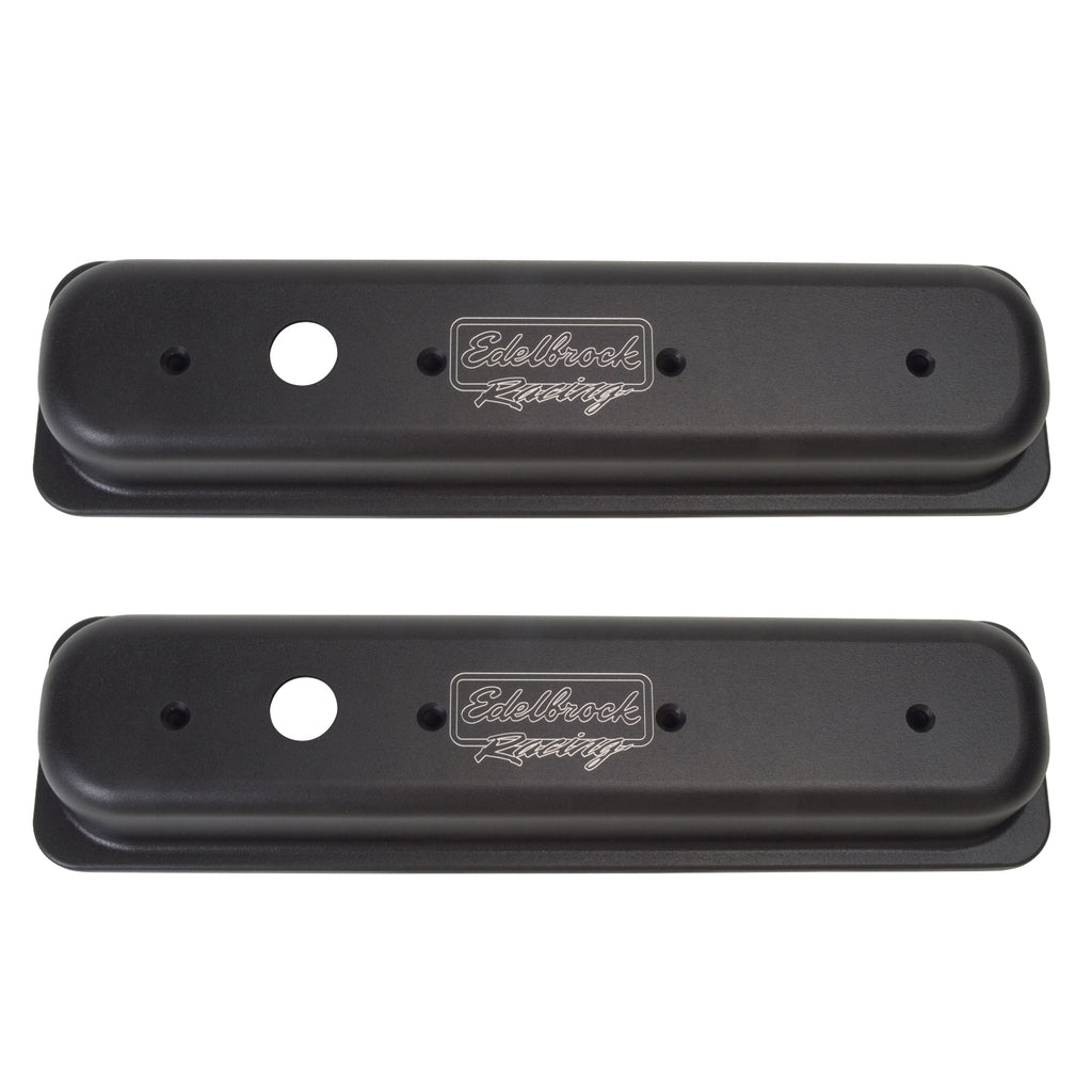 Edelbrock 41723 Victor Series Valve Covers for Chevy 262-400 1986-95 (centerbolt)