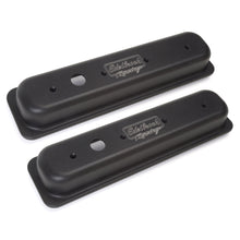 Load image into Gallery viewer, Edelbrock 41723 Victor Series Valve Covers for Chevy 262-400 1986-95 (centerbolt)